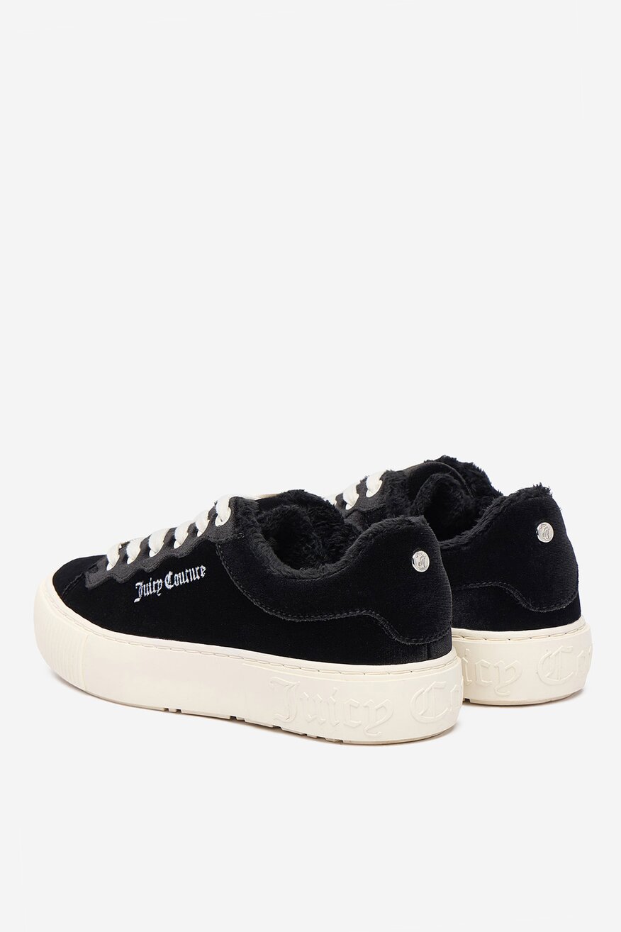 Vászoncipő Juicy Couture FEKETE - 5906751435397