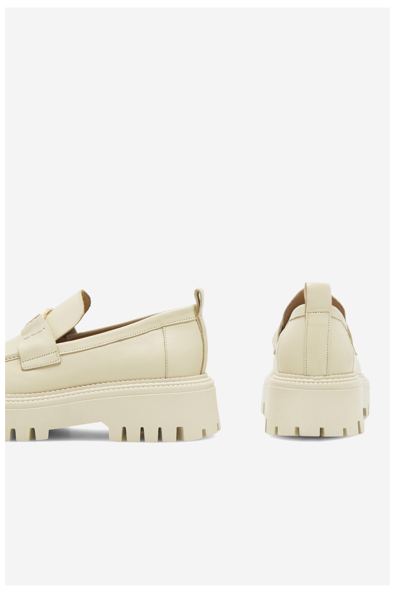 Мокасини EVA MINGE SARAH-8049 БЕЖЕВИЙ