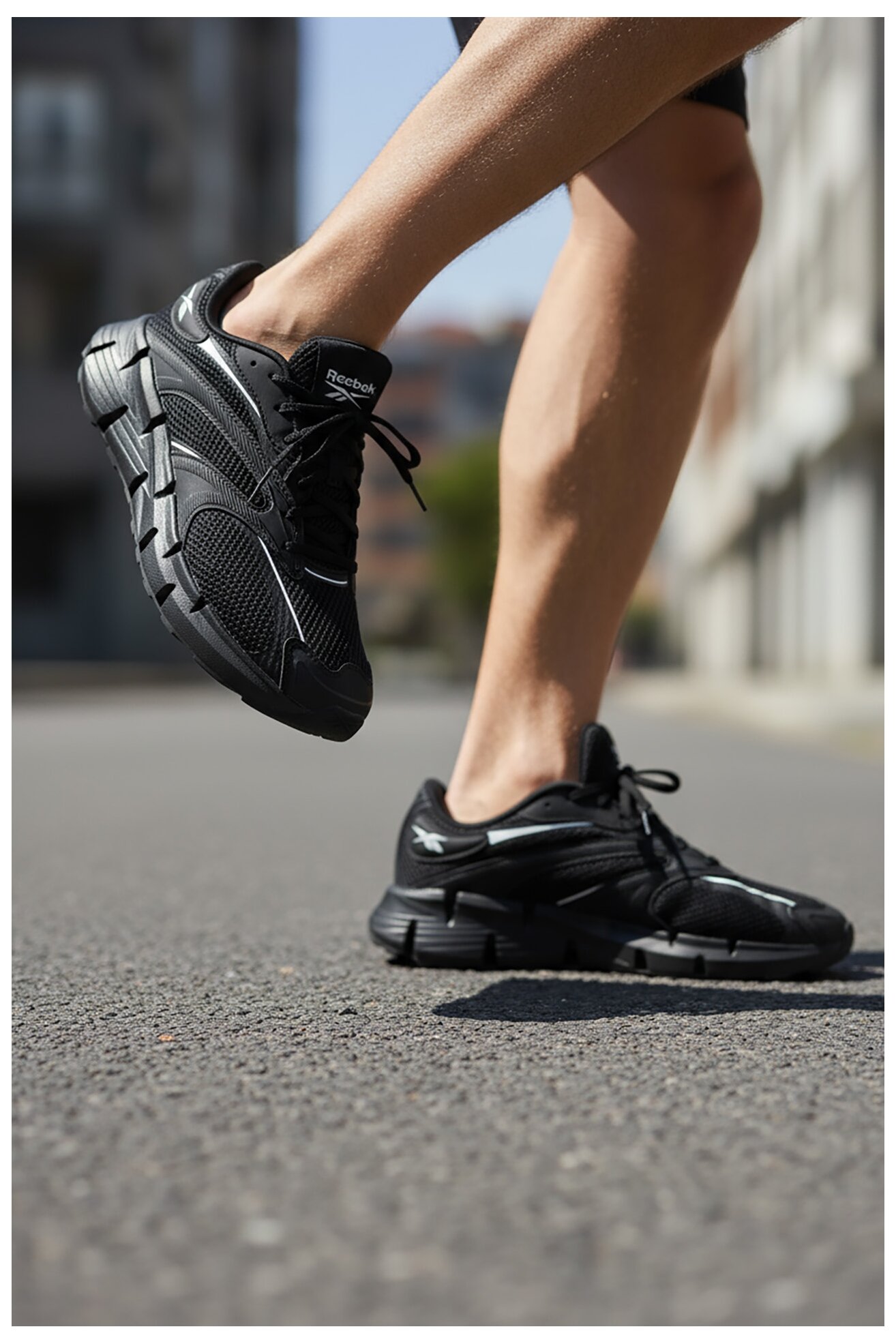 Obuwie sportowe Reebok EO-ZIG HYPNOTICA 100229490 Czarny