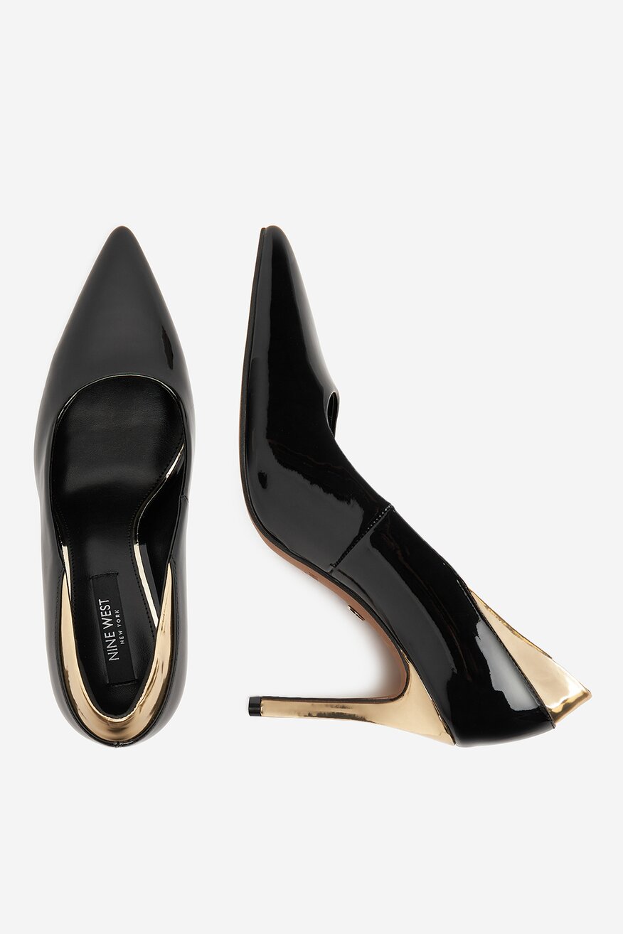Елегантни обувки NINE WEST ЧЕРЕН - 5906751357606