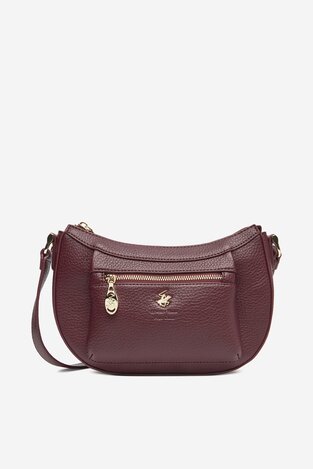 Сумка З Ремінцем Beverly Hills Polo Club C-BHPC-L-017-08 БОРДОВИЙ
