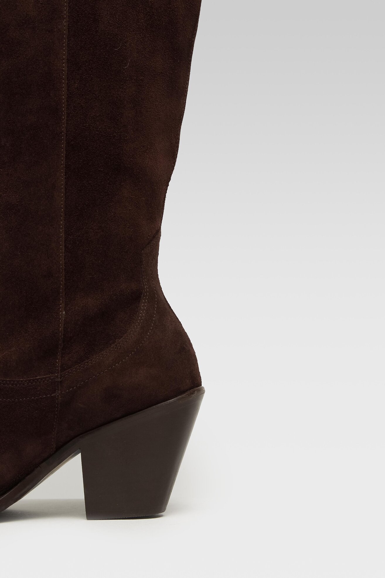 Kozaki Lasocki V441 Brązowy ciemny