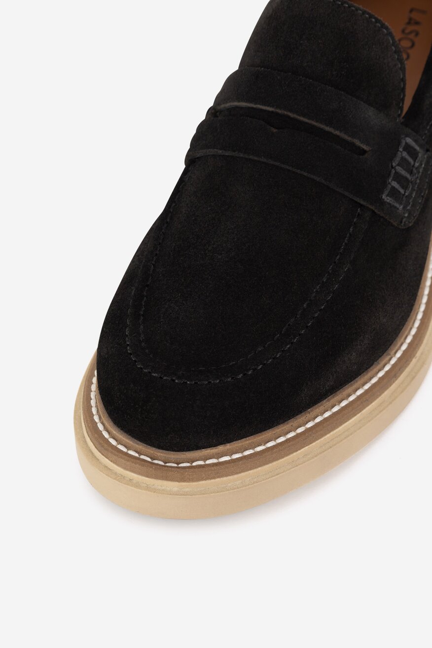 Lasocki - Loafersy zamszowe - 5904862315805