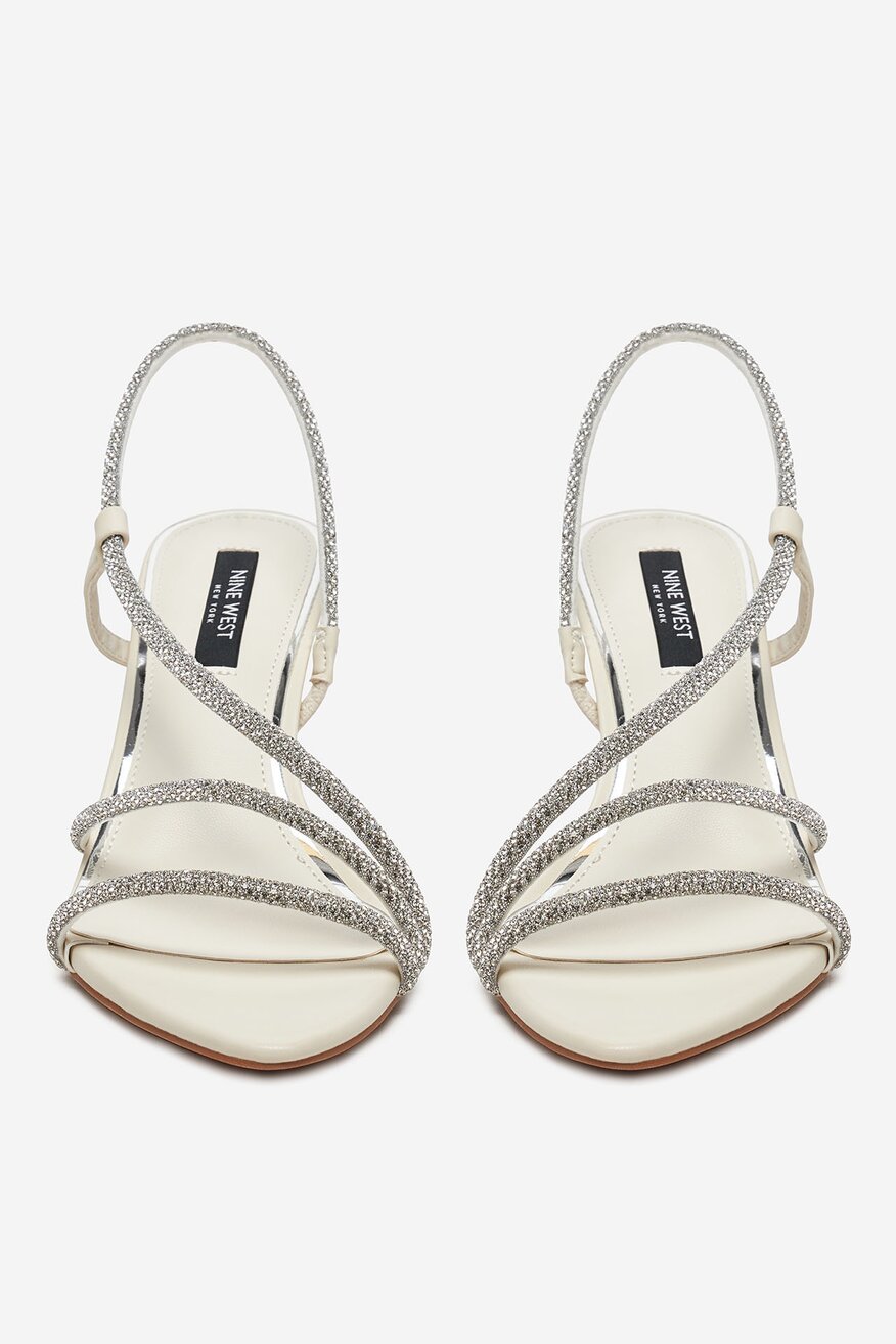 Sandály NINE WEST BÍLÁ - 5906751160350