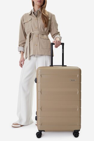 Валіза Gino Rossi CEO-GIN-L-004-BEIGE БЕЖЕВИЙ