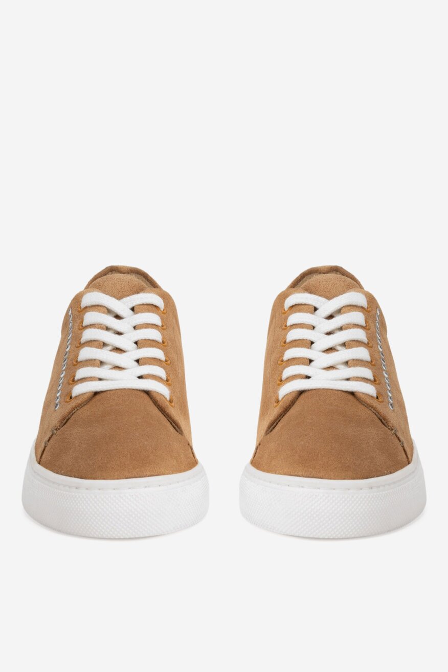 Sergio Bardi - Sneakersy skórzane - 5905588628347