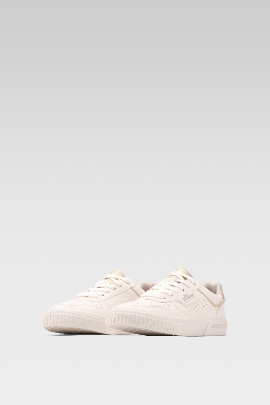 
                S.Oliver RED LABEL - Półbuty pastelowe białe - 5903698332123