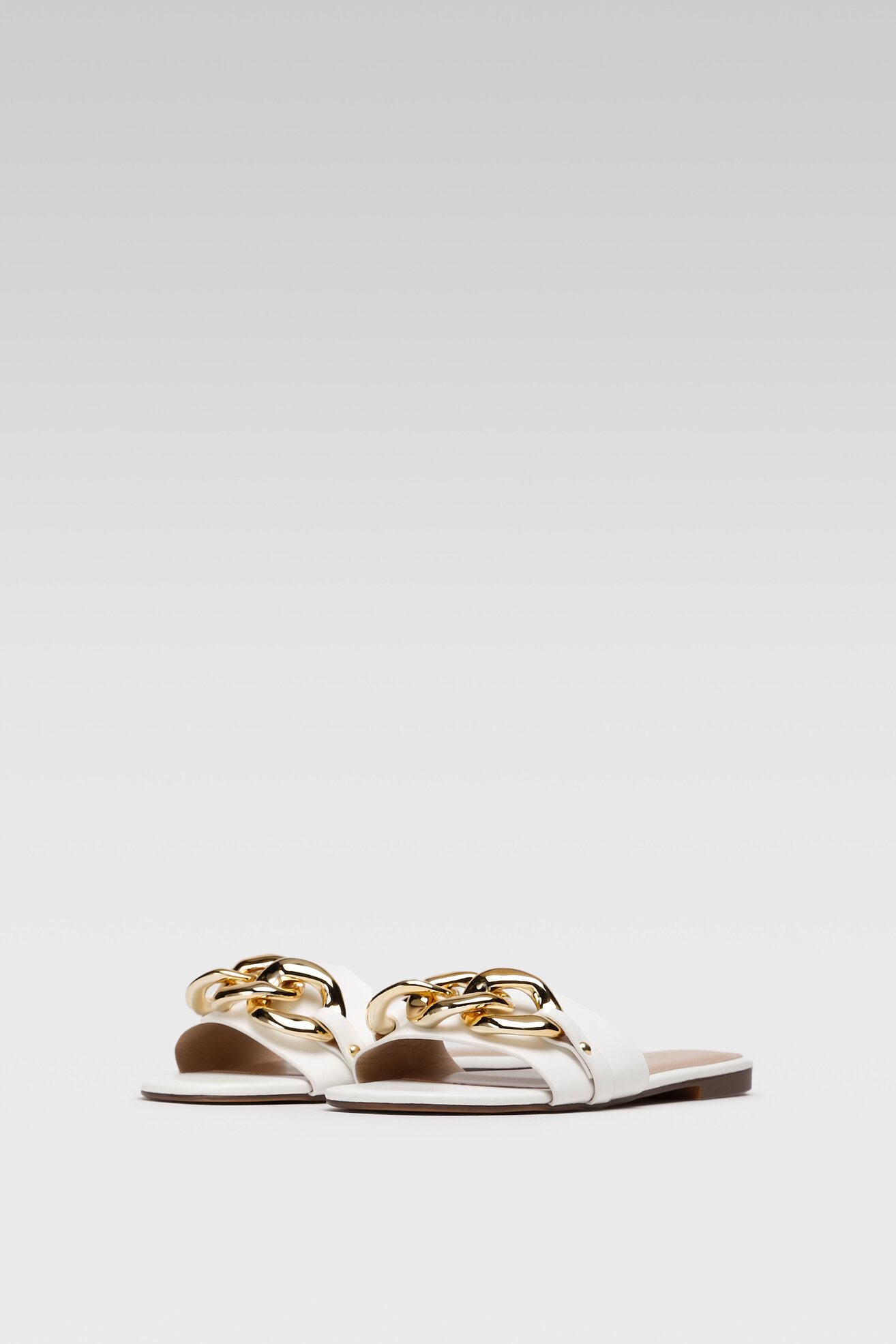 Klapki DeeZee WS21173-02 Biały