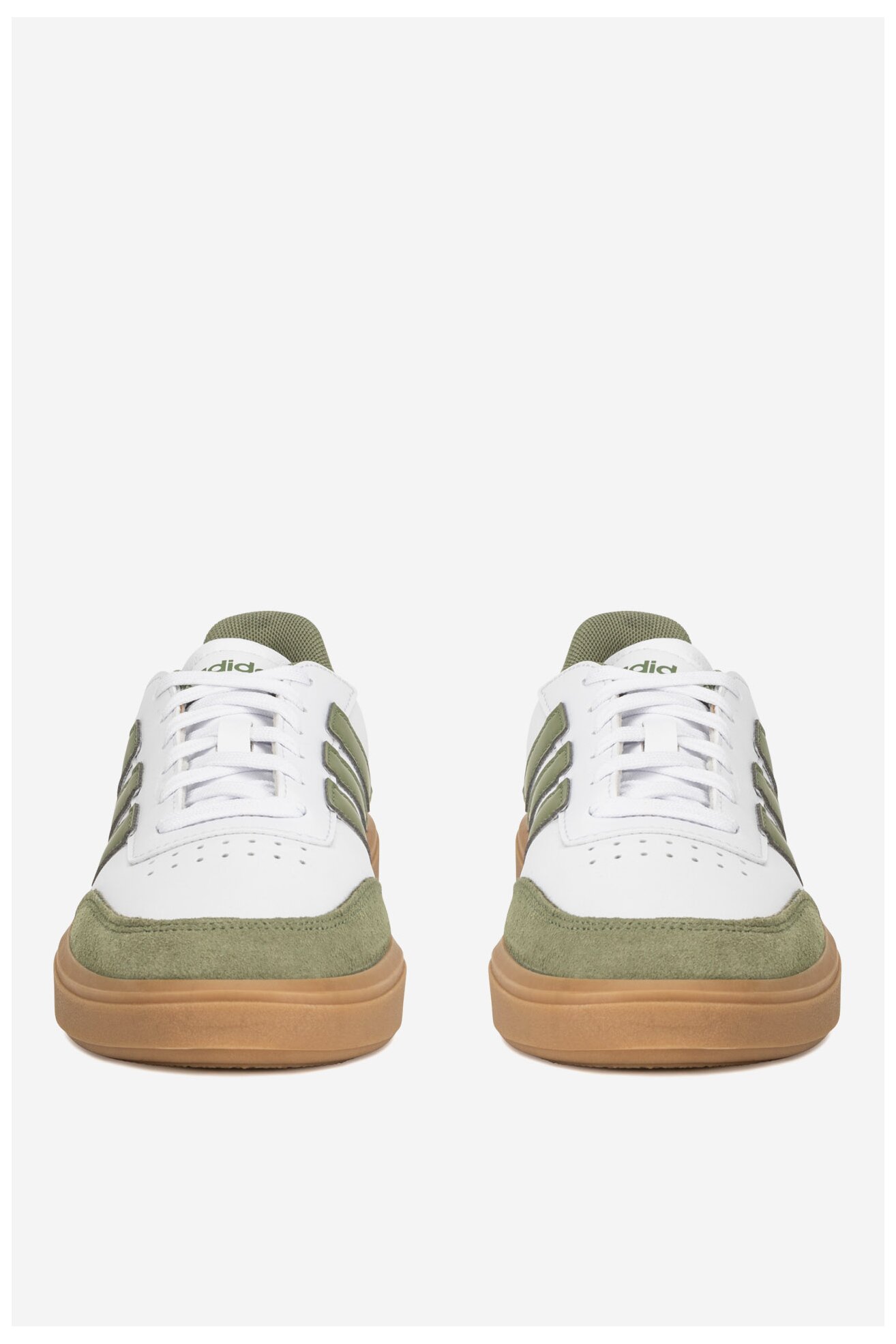 Спортни обувки adidas COURTBLOCK J ID6499 БЯЛ