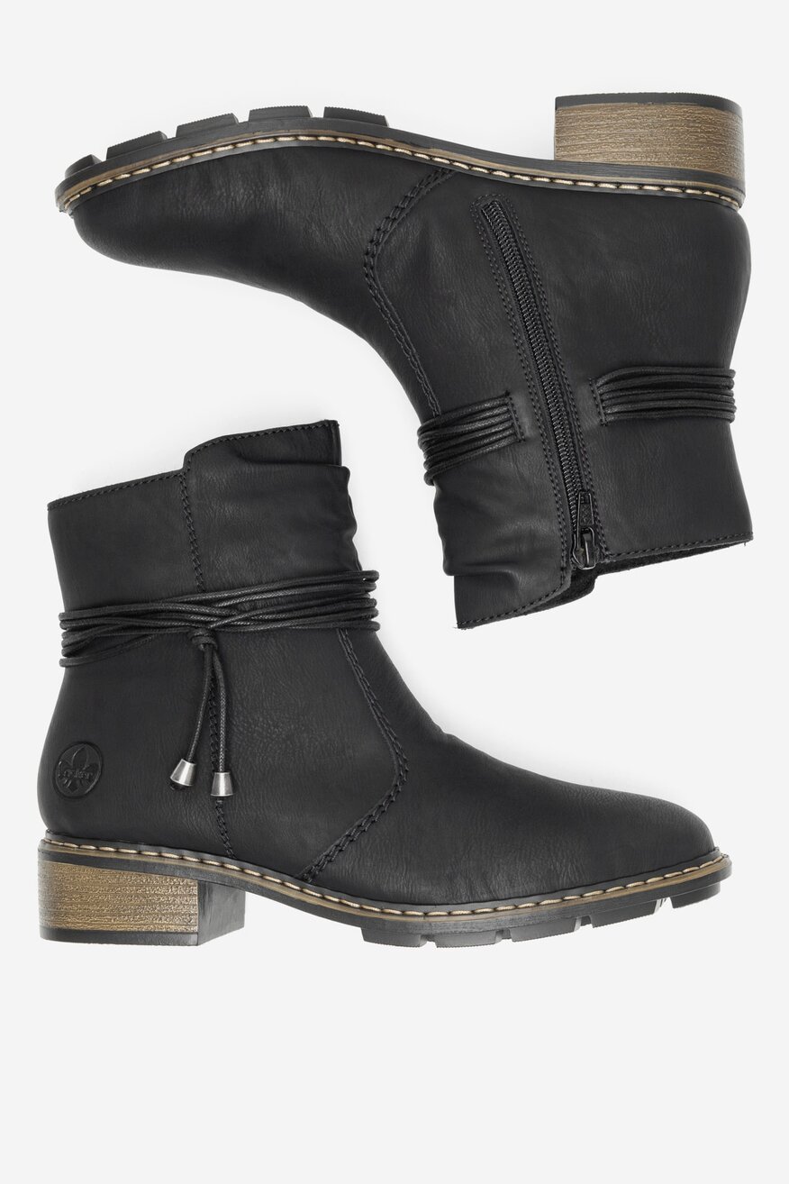 
                Bokacsizma Rieker FEKETE - 5905588801474