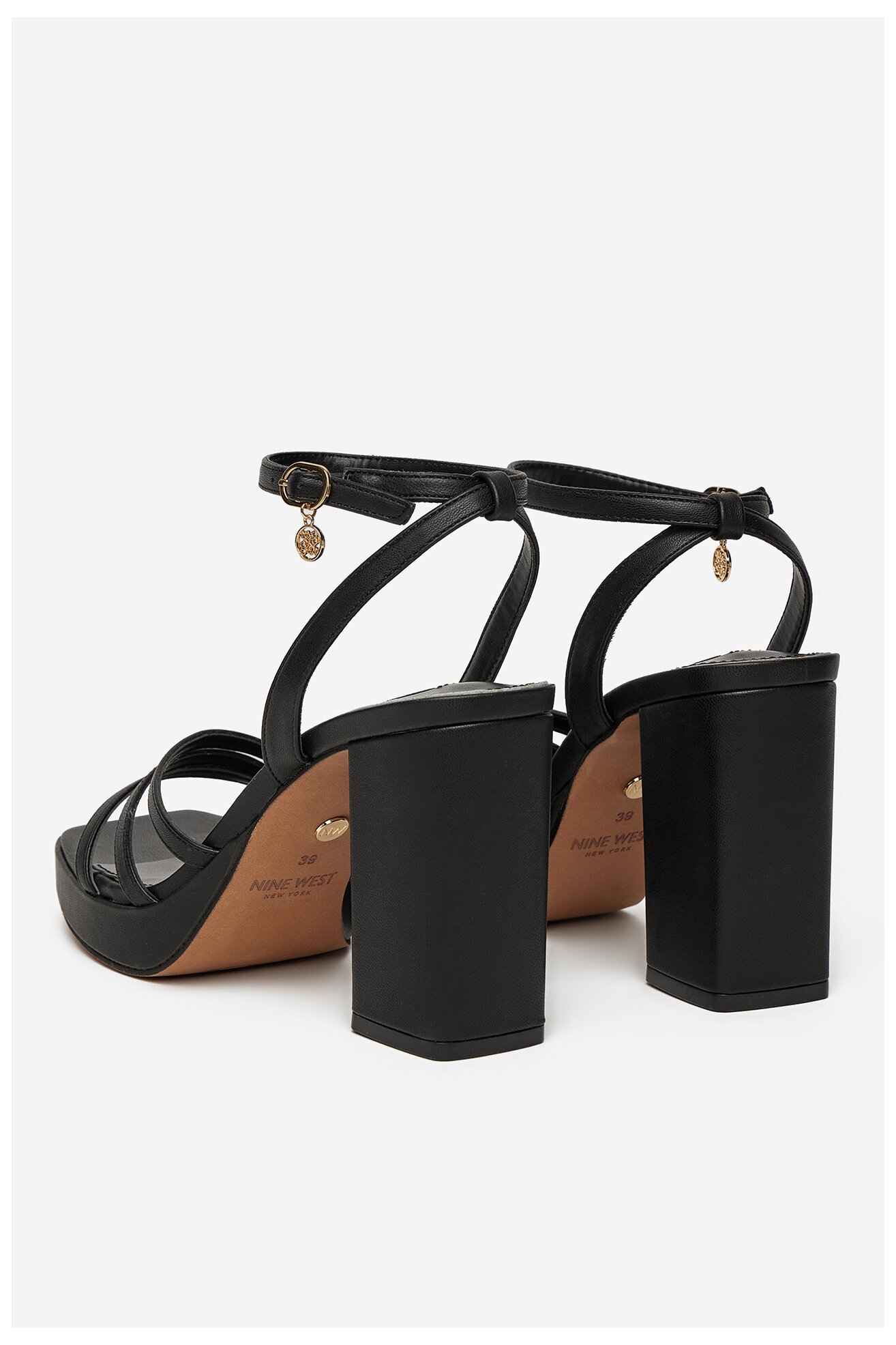 Sandały NINE WEST TS6197-01 Czarny