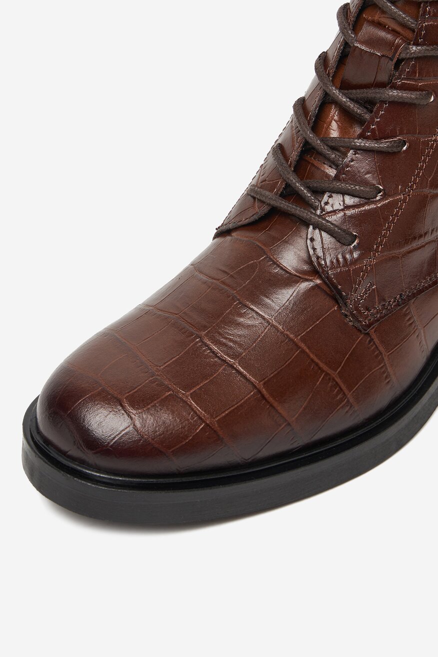 Gino Rossi - Trzewiki skórzane - 5906751411377