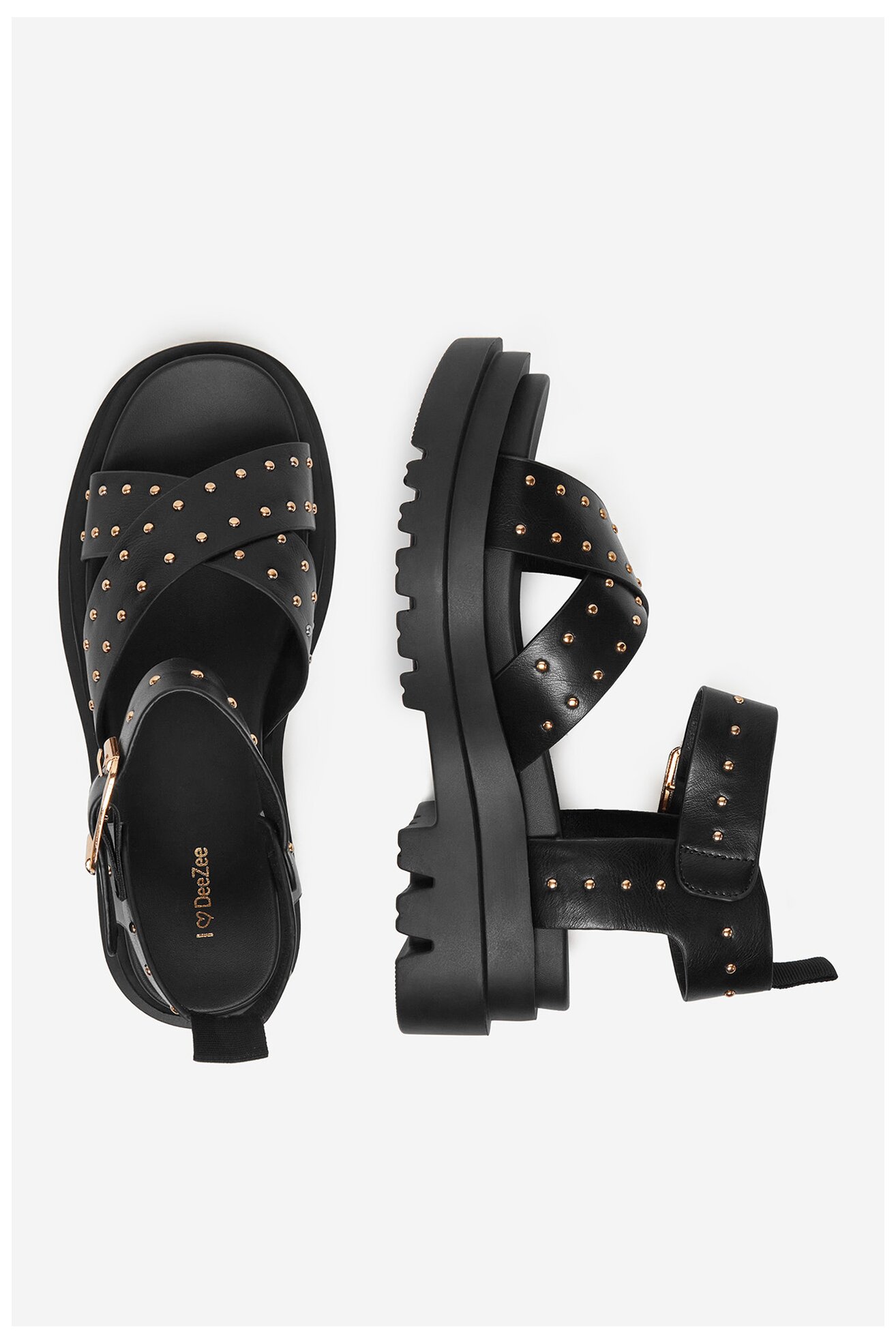 Szandál DeeZee HY1708-01 FEKETE