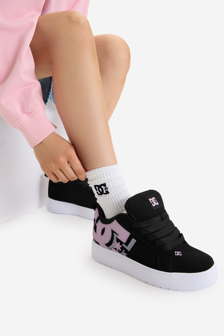 DC Shoes - COURT GRAFFIK PLATFORM - 5906751603598