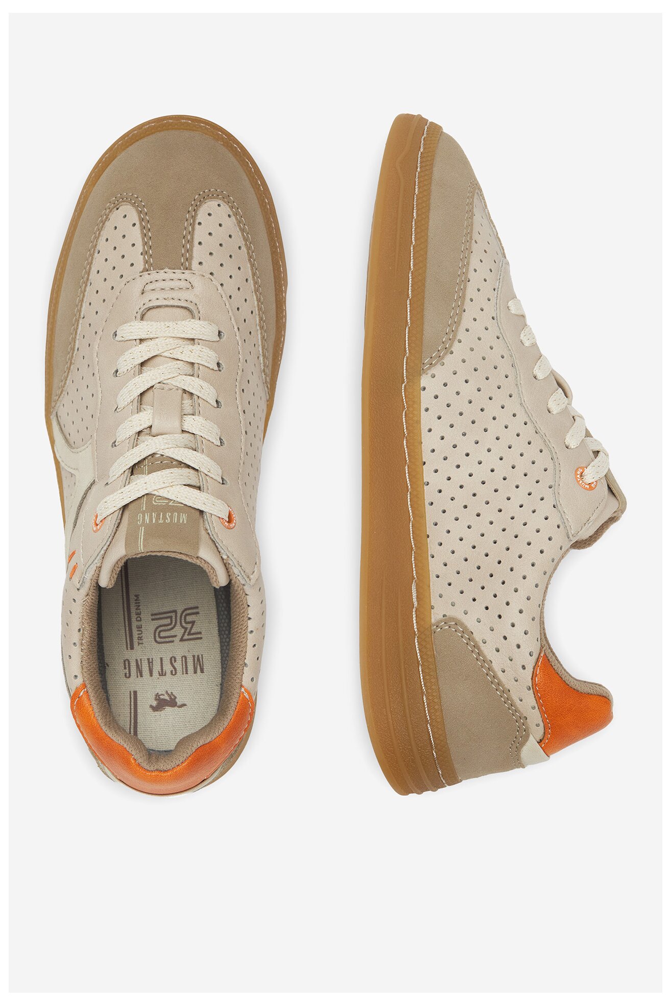 Sneakerși Mustang 1511-302 BEJ