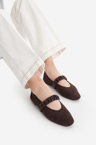 Балетки Jenny CEO-CC2518 КОРИЧНЕВИЙ