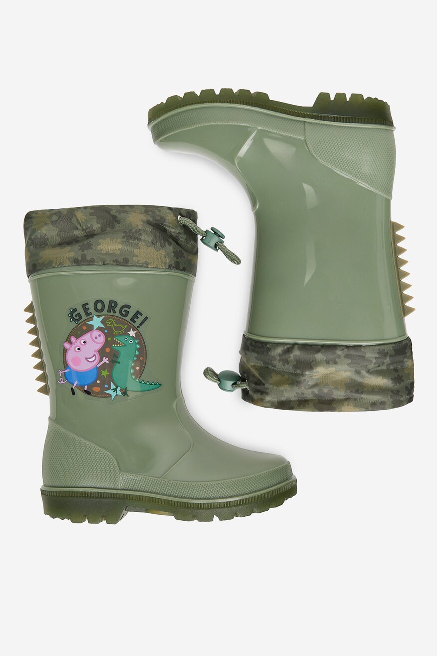 
                PEPPA PIG - Kalosze ze ściągaczem - 5906751257890