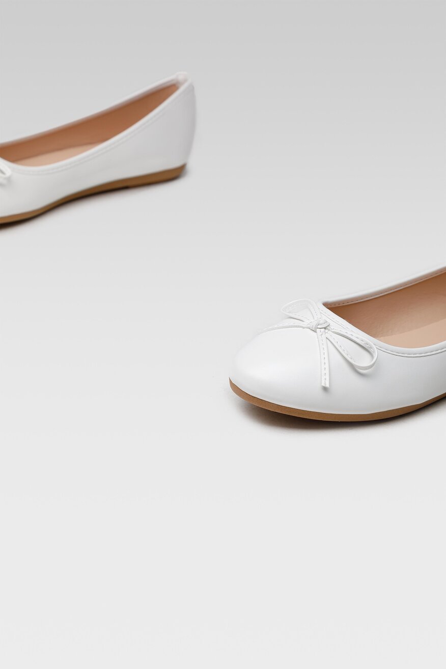 Jenny Fairy - Baleriny pastelowe białe - 5904248392741