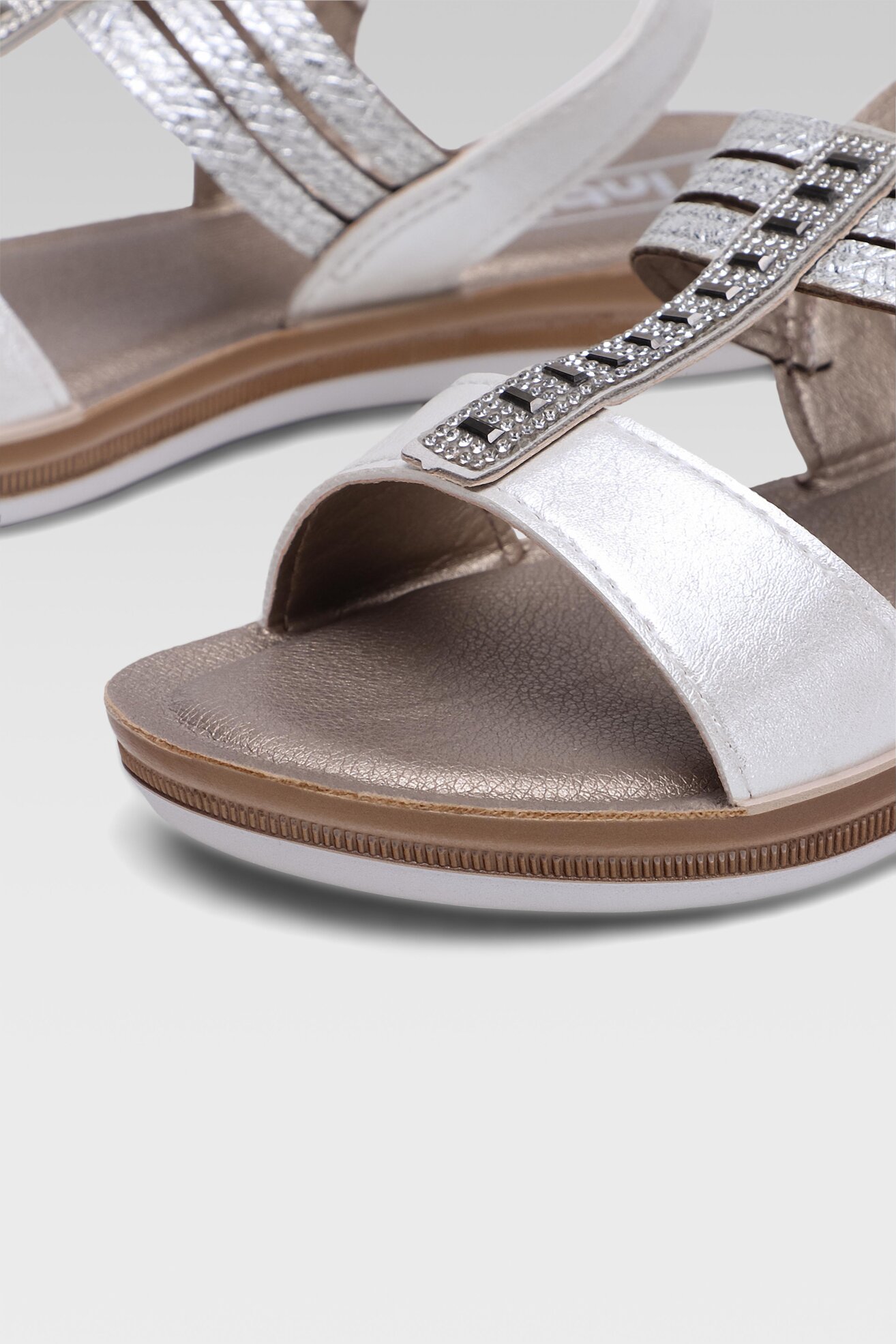 Sandały Inblu BABXOO01 Srebrny