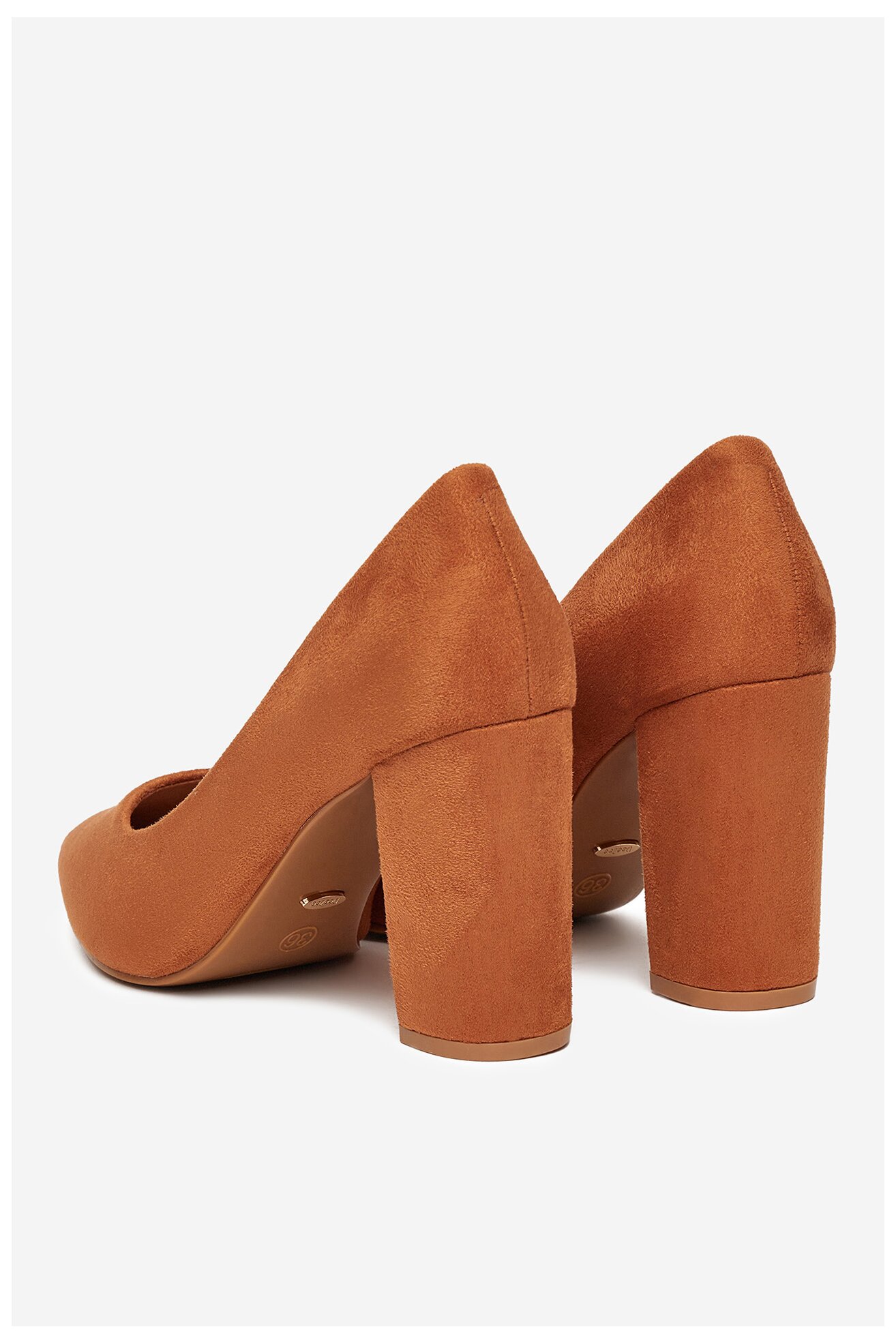 Czółenka DeeZee DZ0010 Brązowy