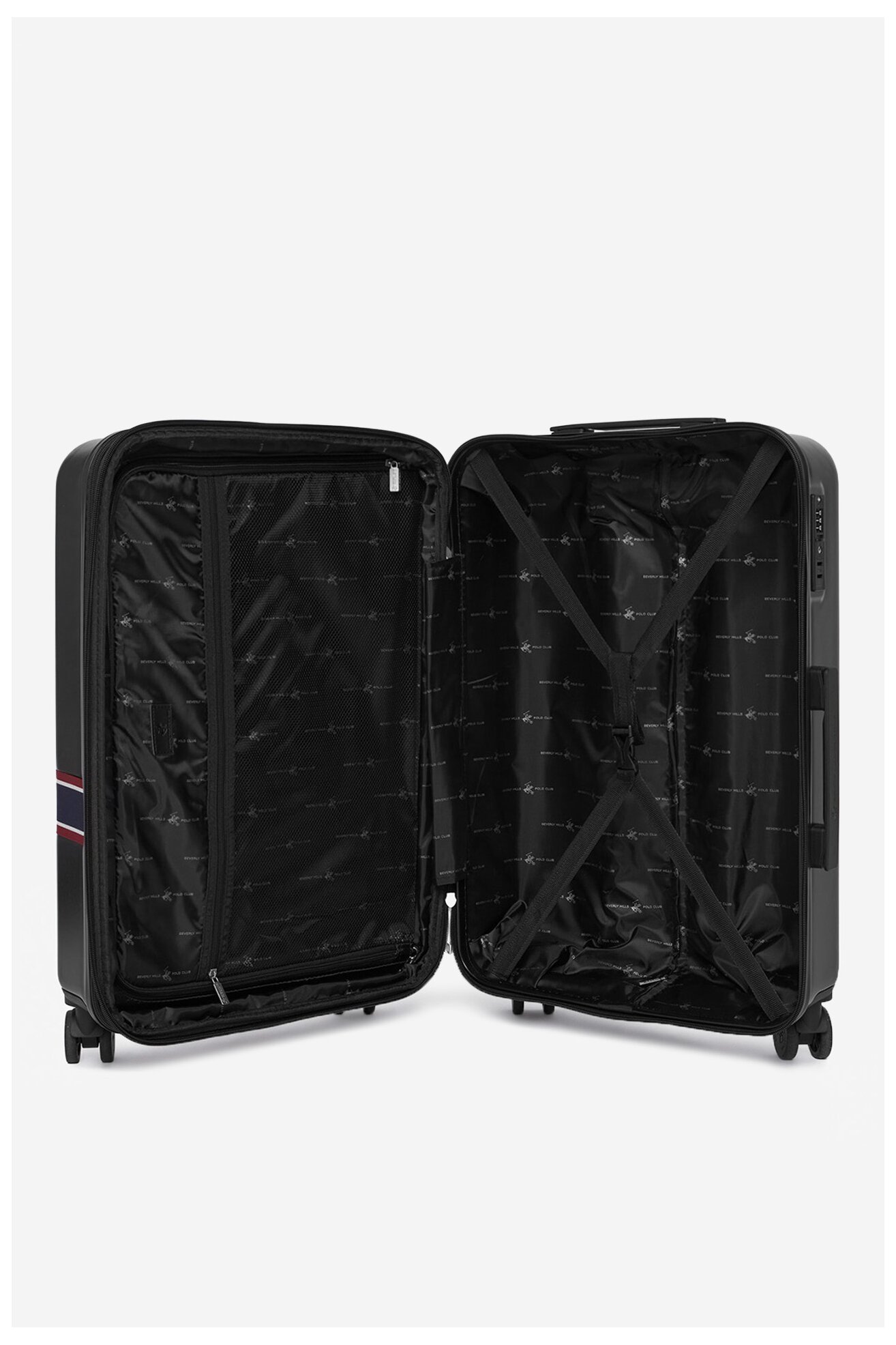 Bőrönd Beverly Hills Polo Club CEO-BHPC-M-005-08-BLACK FEKETE