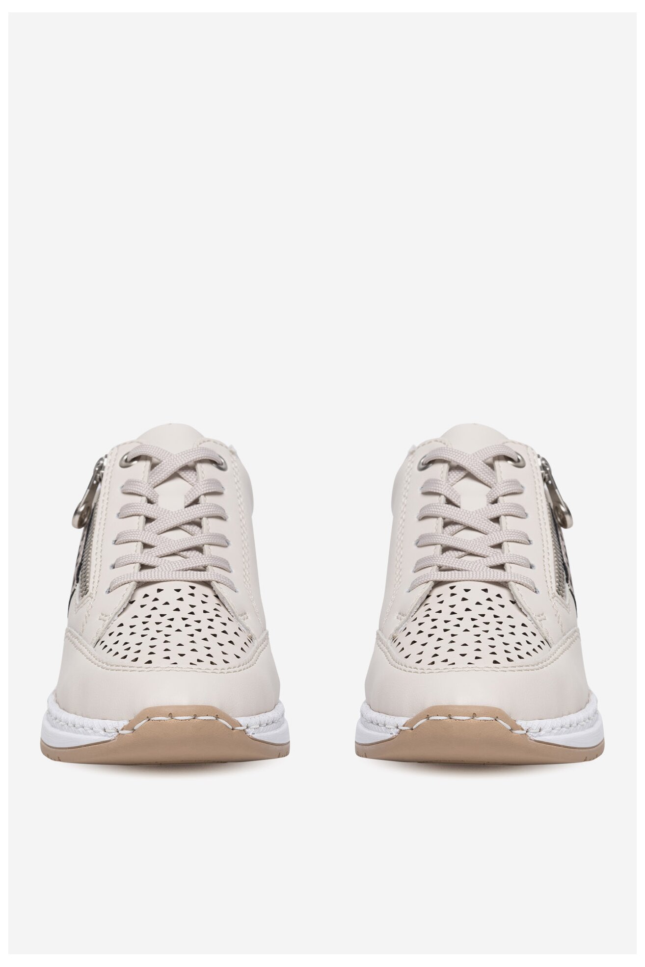 Sneakers Rieker N4344-60 Beżowy