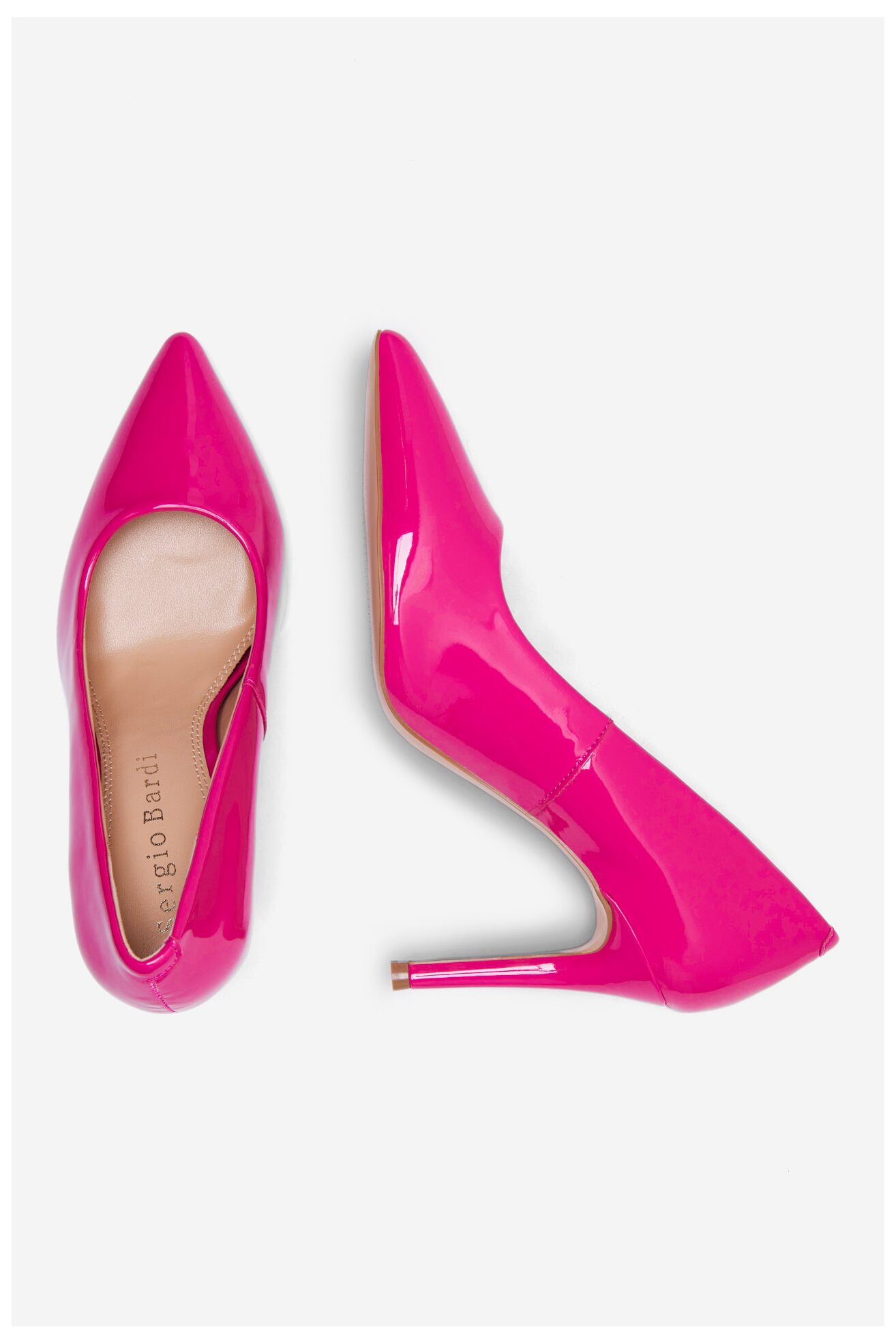 Pantofi cu toc Sergio Bardi WYL2142-22Z-A ROZ ÎNCHIS