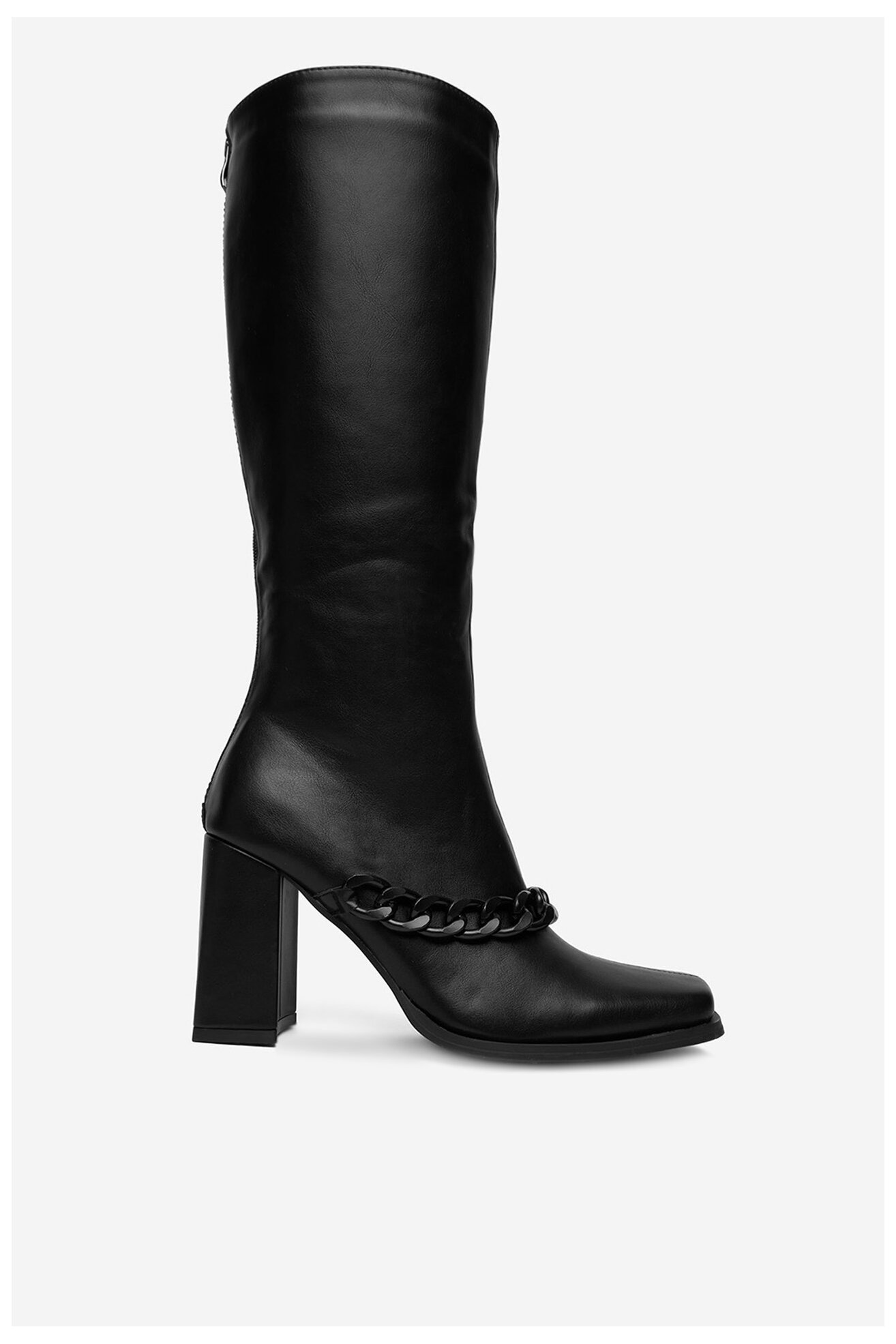 Csizma DeeZee 7366 3-BLACK PU FEKETE