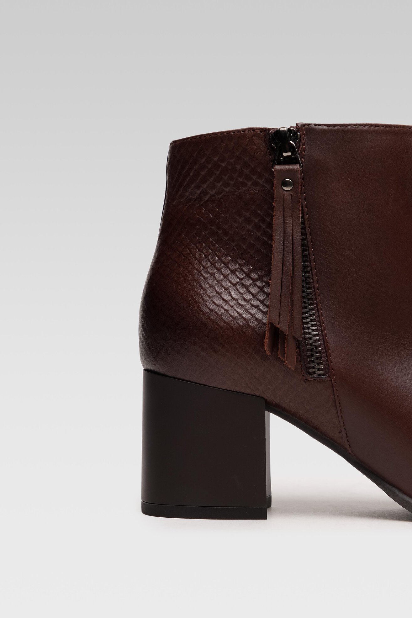 Botki Lasocki 3400-01 Brązowy