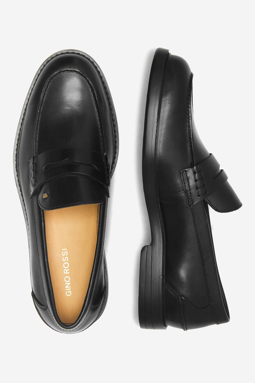 Gino Rossi - Lordsy skórzane - 5906751386774