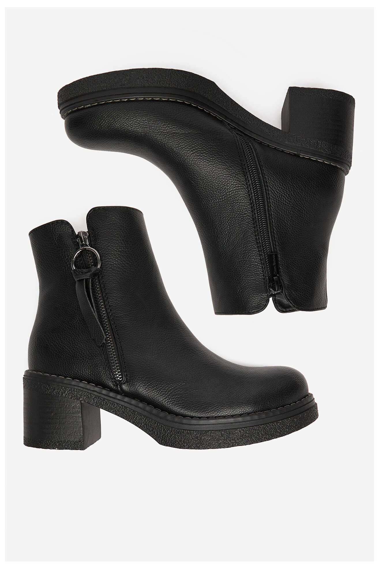 Bokacsizma Clara Barson CEO-WS6570-07 FEKETE