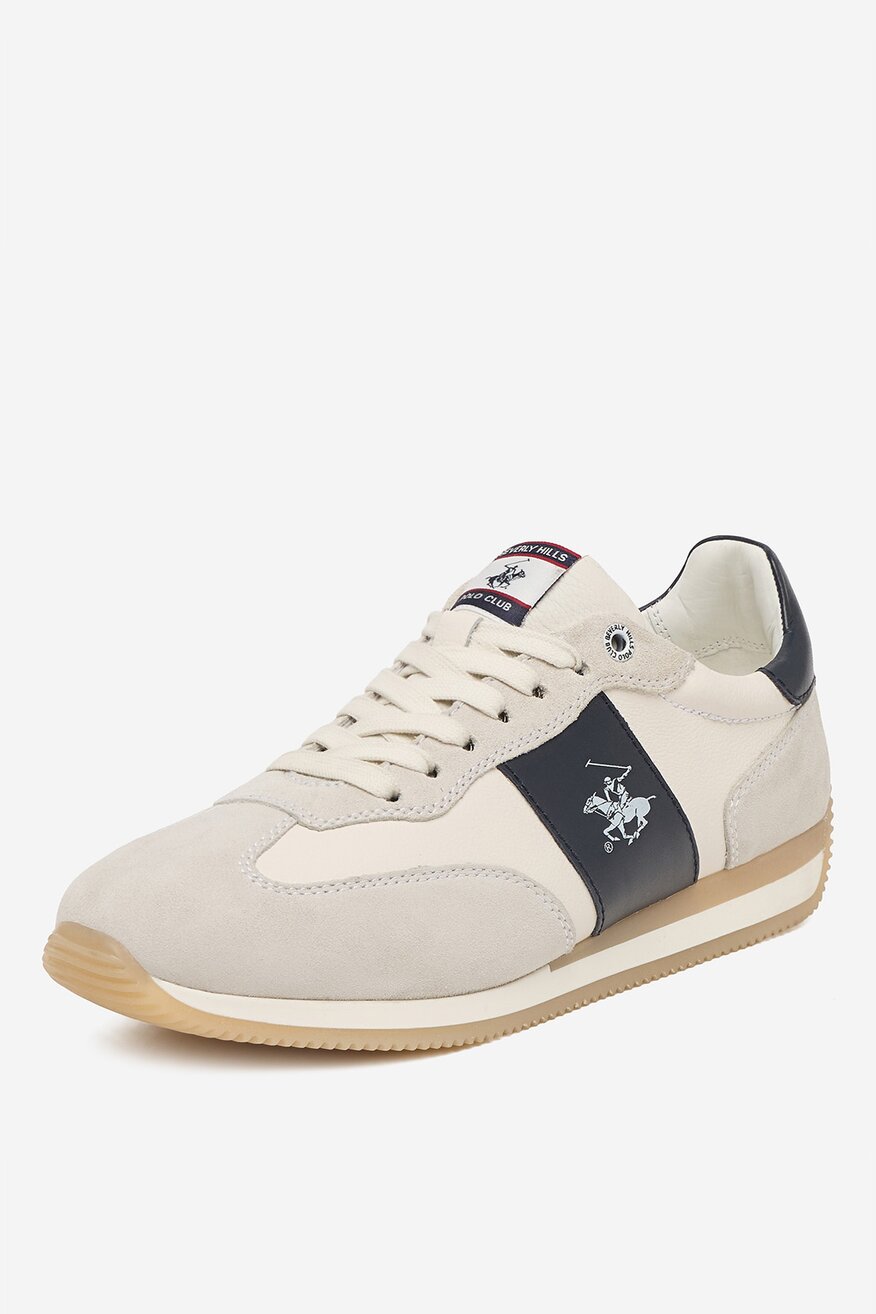 Beverly Hills Polo Club - Sneakersy skórzane - 5907964013822