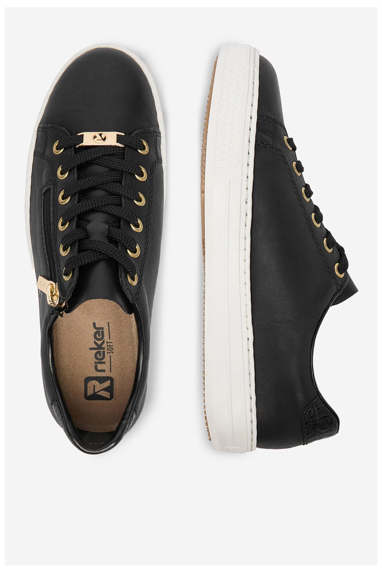 Sneakers Rieker CEO-L59L1-01 Czarny