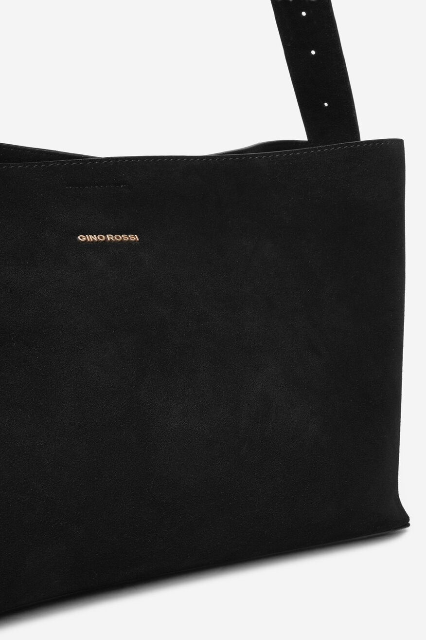 Дамска чанта Gino Rossi ЧЕРЕН - 5906751377178