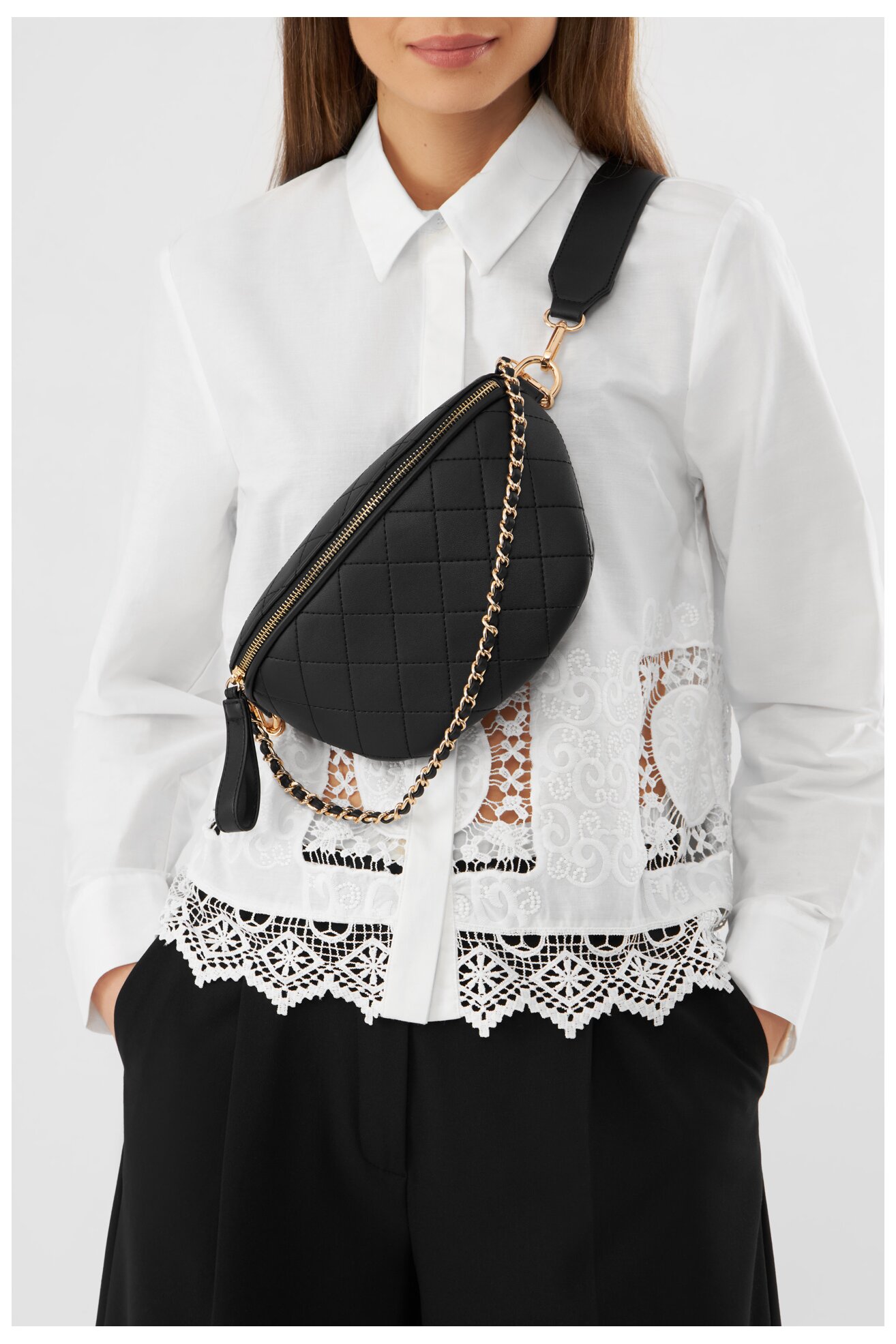 Geantă de mână DeeZee RD00047E NEGRU