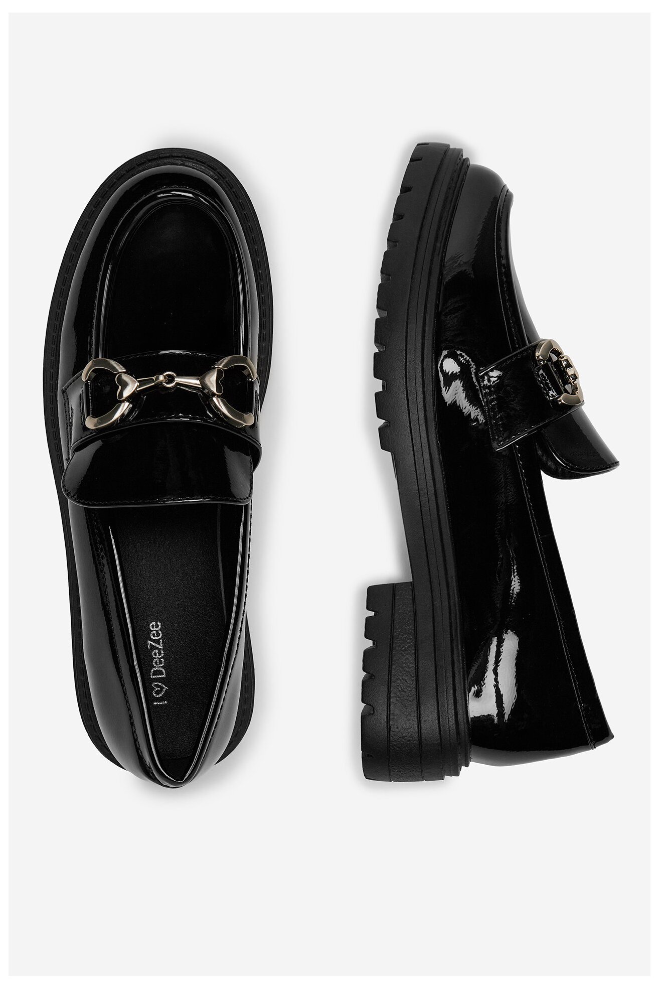 Mokaszin DeeZee 8-405-2 FEKETE