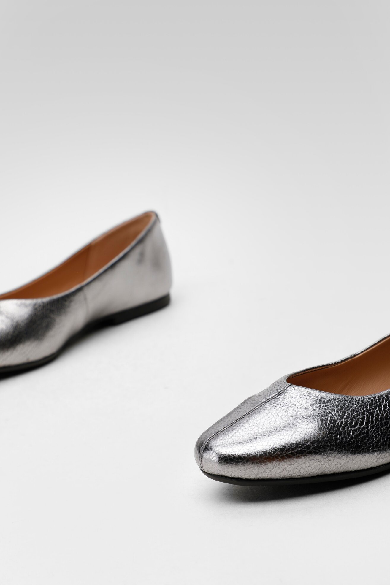 Baleriny Lasocki RST-PRIMA-02 Stare srebro