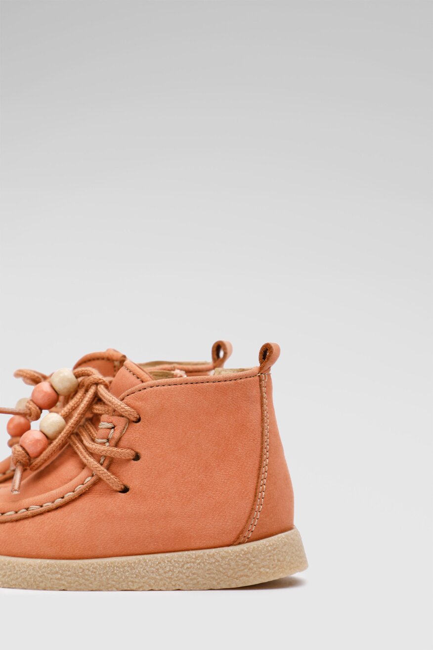 
                Lasocki Kids - Skórzane półbuty różowe - 5904248939885