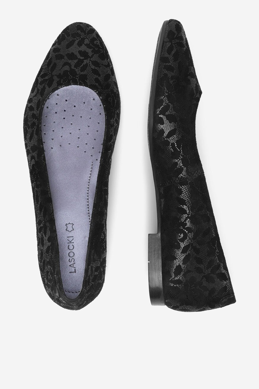 Lasocki - Baleriny skórzane - 5903698111230