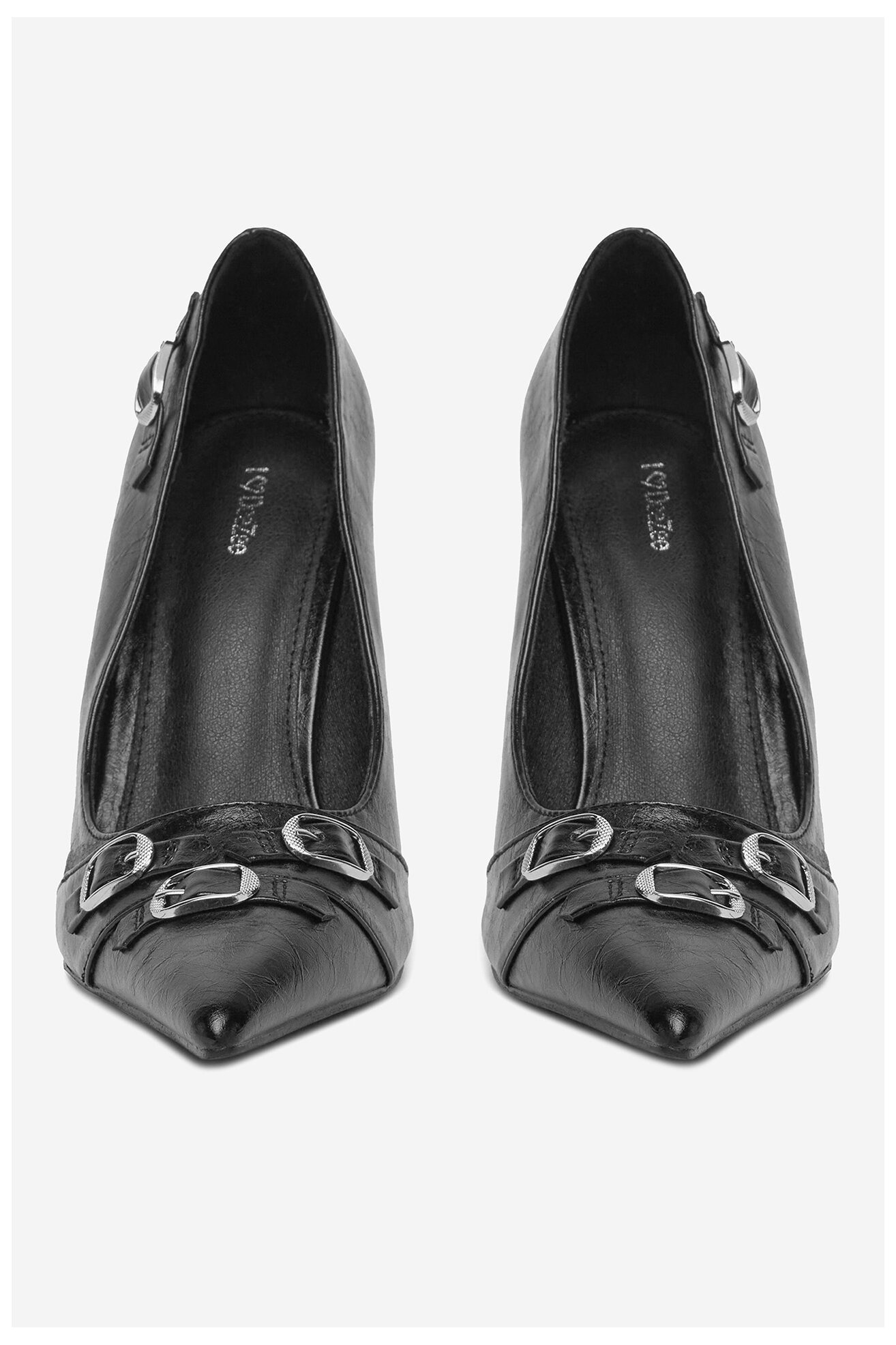 Pantofi cu toc DeeZee Q93079-2 NEGRU