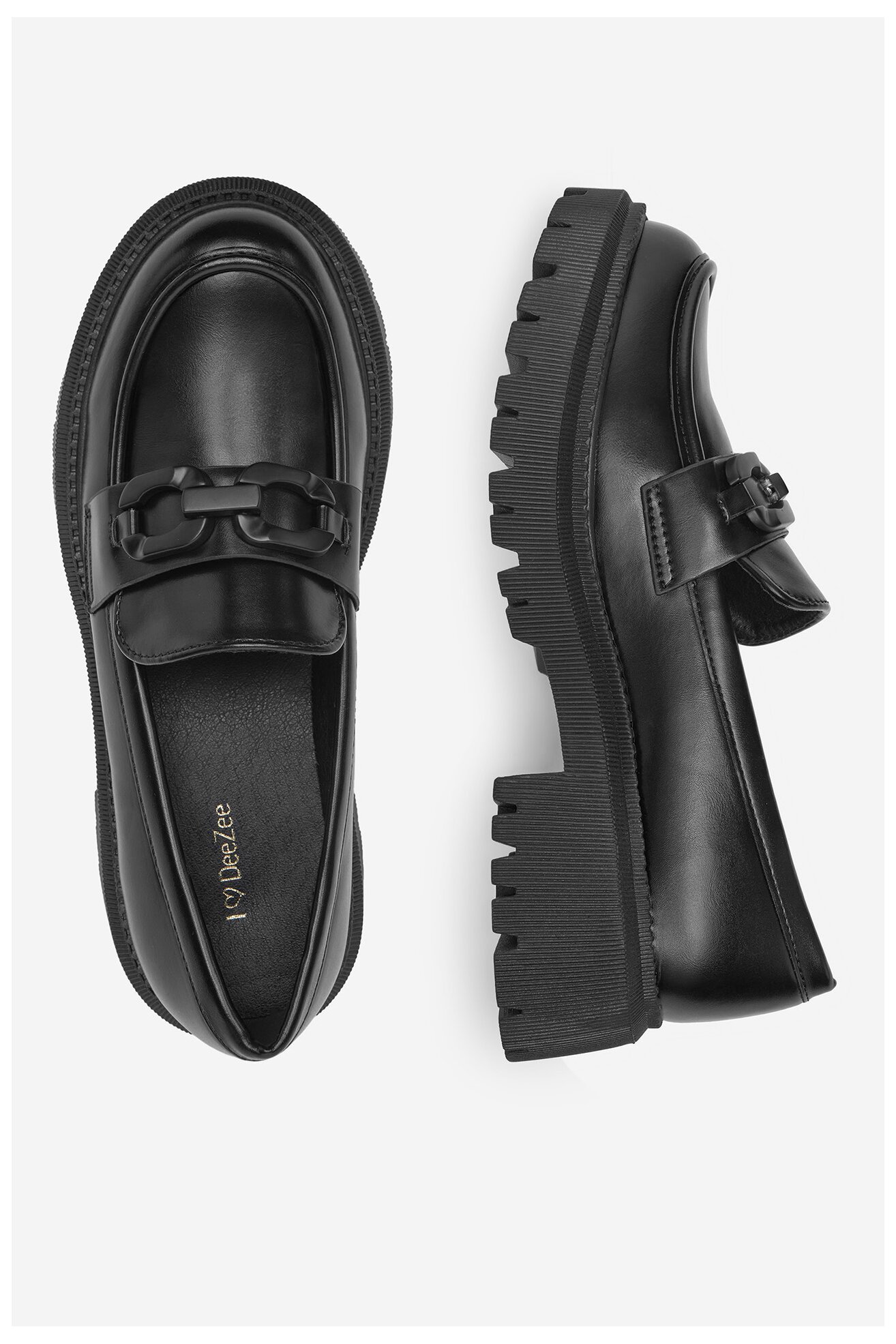 Mokasyn DeeZee BBT-22663-10 Czarny