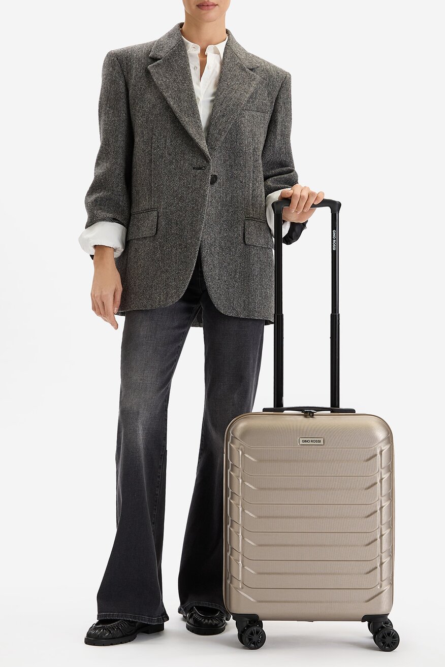 
                Kofer Gino Rossi ZLATNA - 5906751516041