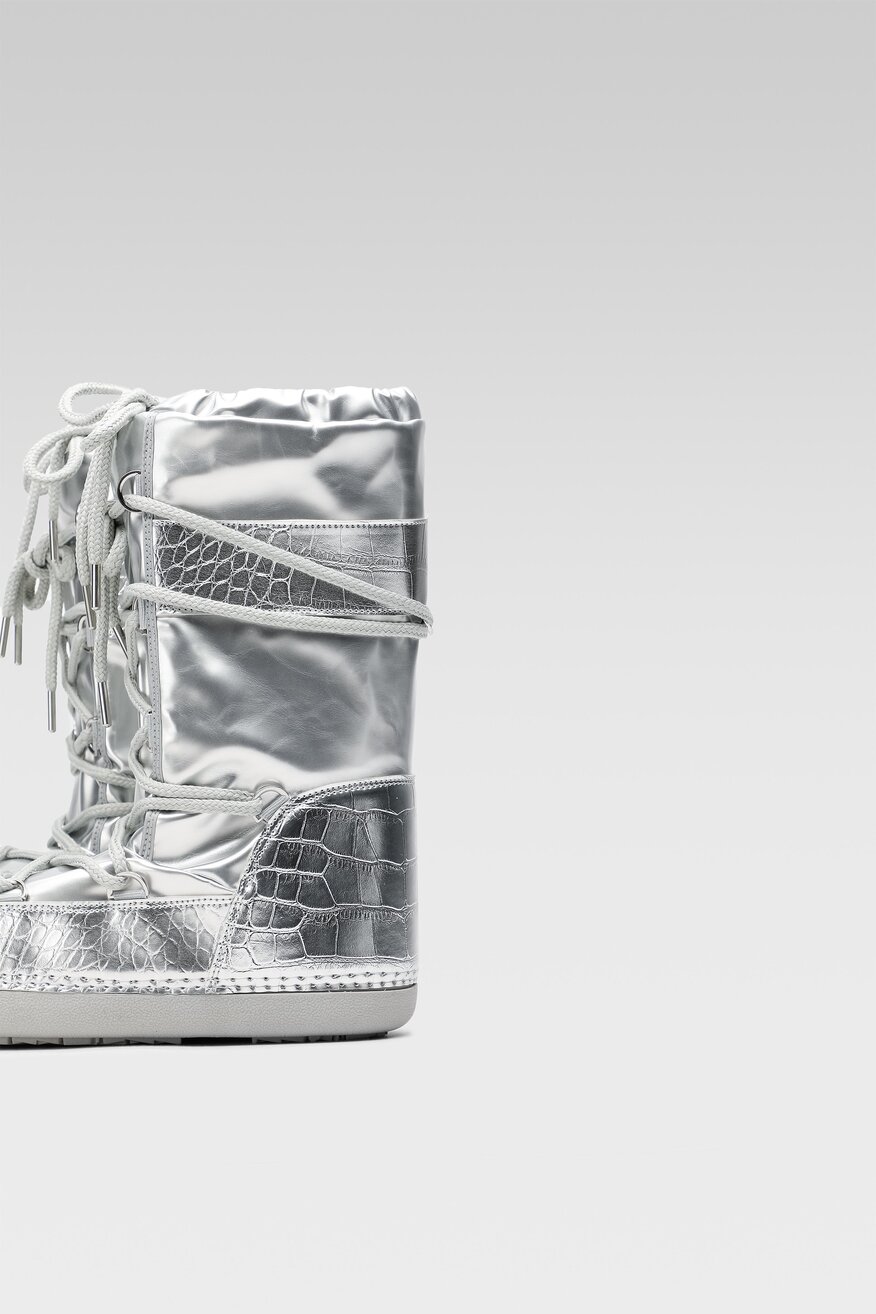DeeZee - Botki srebrne - 5904862211572
