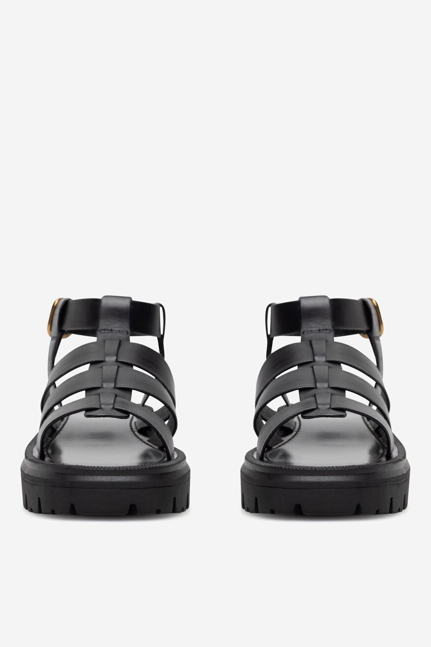 
                Gino Rossi - Skórzane sandały - 5905588430018