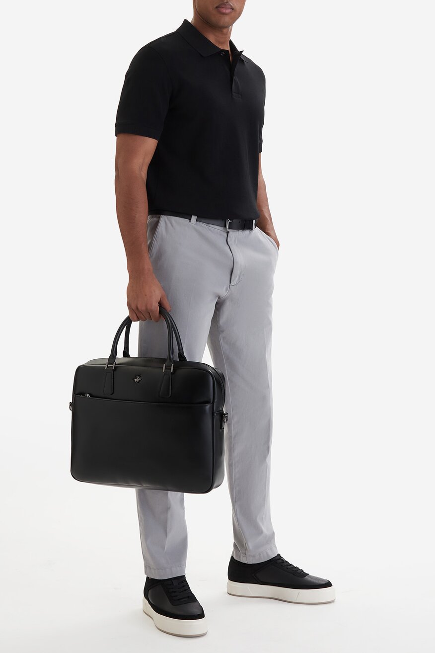 
                Мъжка чанта Beverly Hills Polo Club ЧЕРЕН - 5906751951255