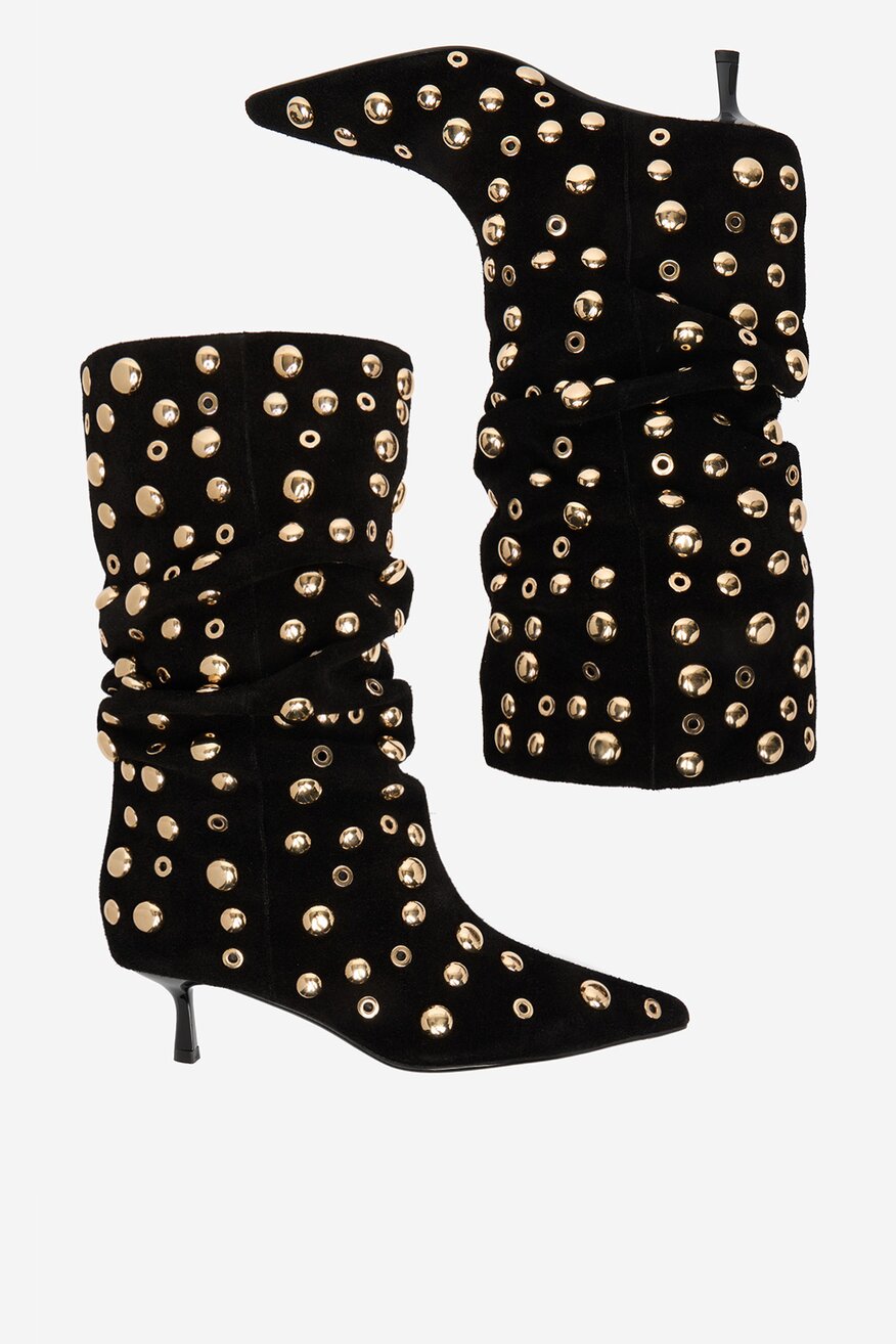 Botki EVA MINGE EO-TESS-2117-05 Czarny - 5906751423950