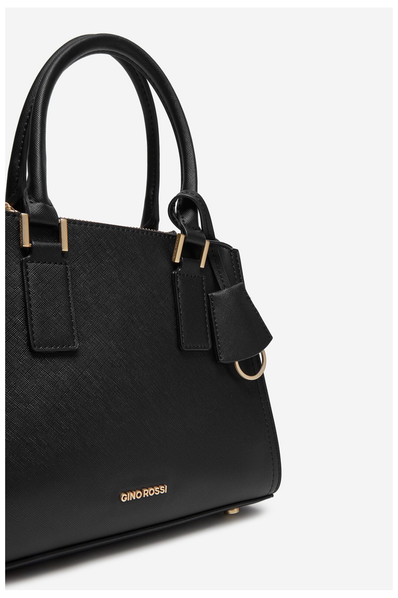 Kézitáska Gino Rossi RC-19687 FEKETE