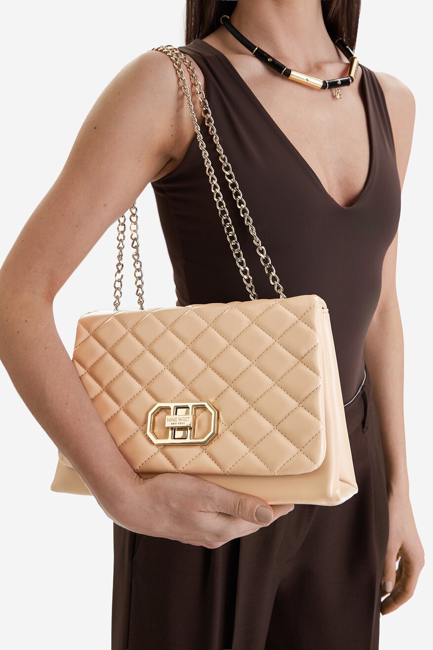 
                Сумка З Ремінцем NINE WEST БЕЖЕВИЙ - 5906751543726