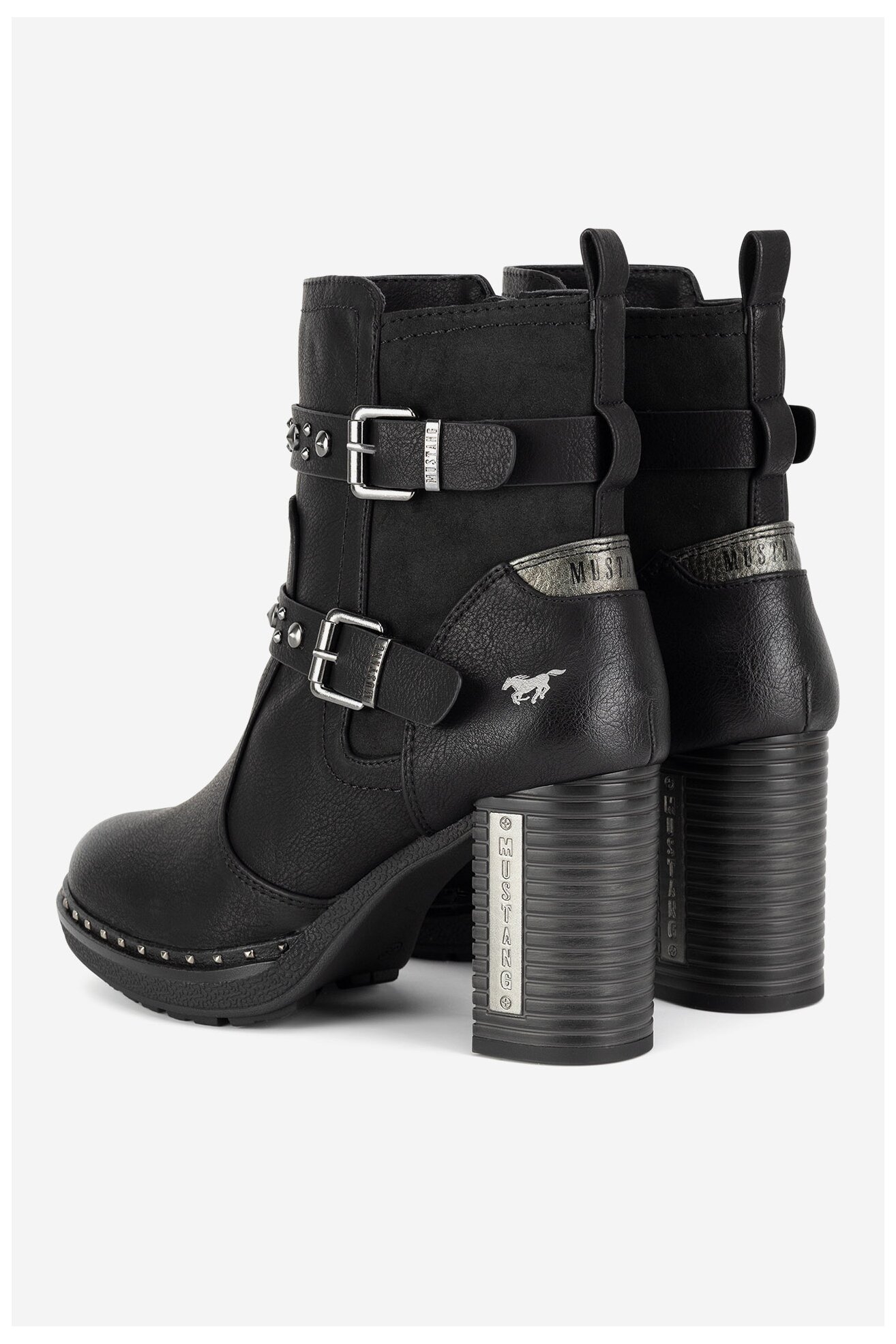 Bokacsizma Mustang 1336-512 FEKETE