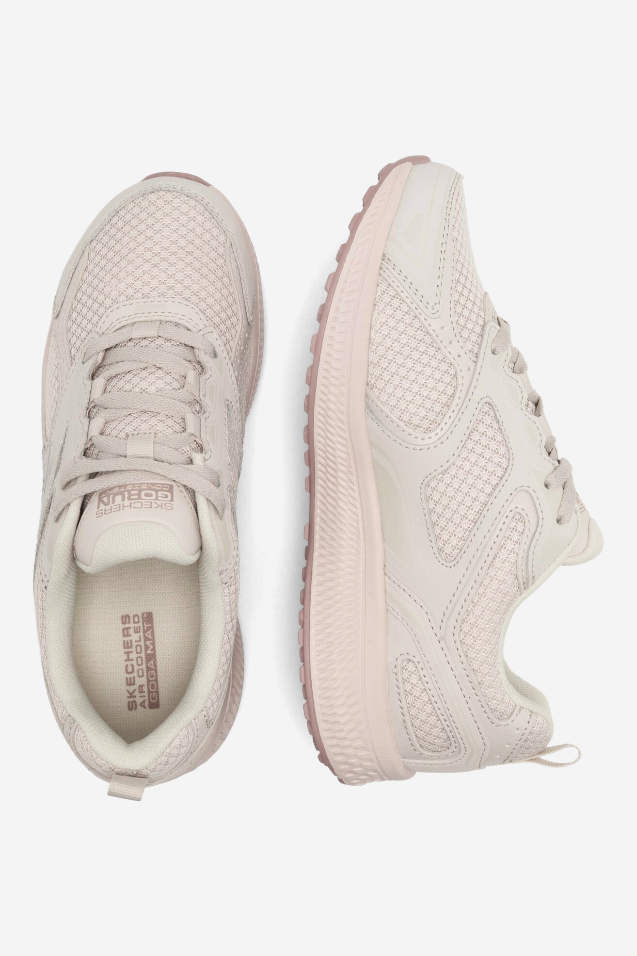 Спортни обувки Skechers GO RUN CONSISTENT 128075 NAT СВЕТЛОРОЗОВ